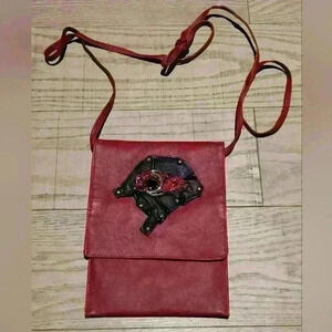 NWOT & UNIQUE Sass | Handcrafted Genuine  Leather Bag/Purse